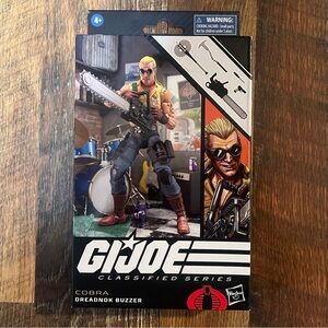 G.I Joe Classified Cobra Dreadnok Buzzer figure.